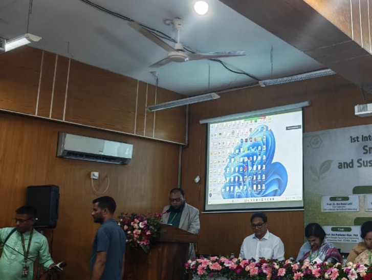 1st International Conference on Smart Agriculture and Sustainable Development (ICSASD 2026)