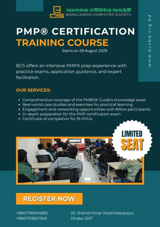 “Project Management Professional (PMP) Certification Training”
